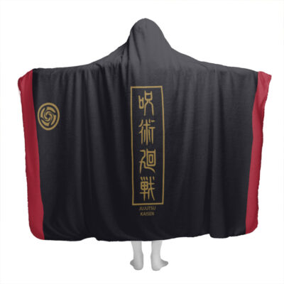 Yuji Jujutsu Kaisen Hooded Blanket