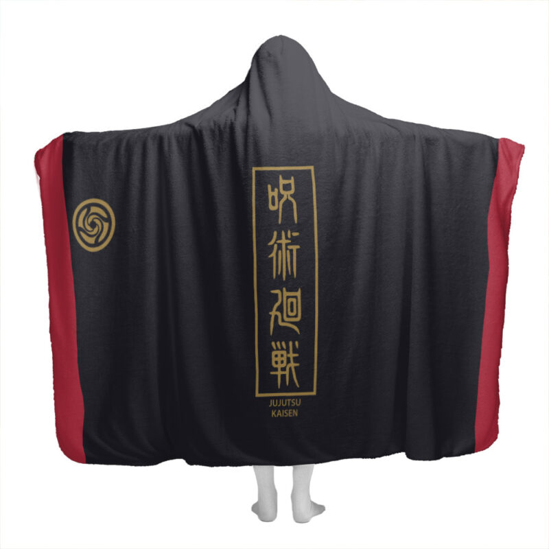 Yuji Jujutsu Kaisen Hooded Blanket