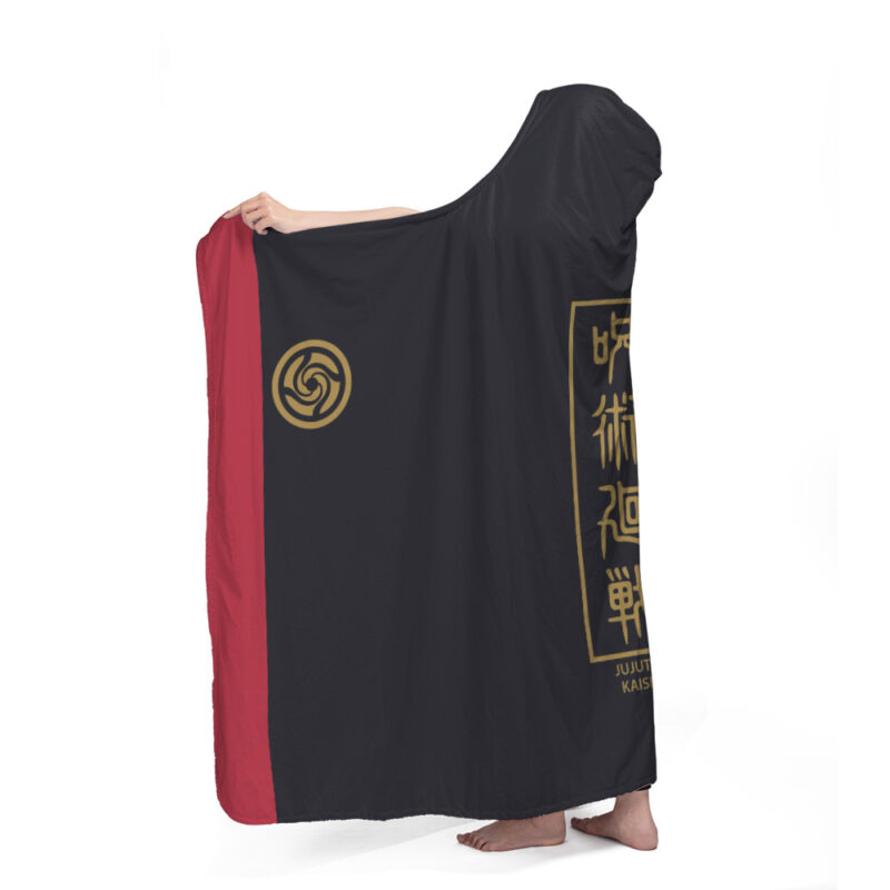Yuji Jujutsu Kaisen Hooded Blanket