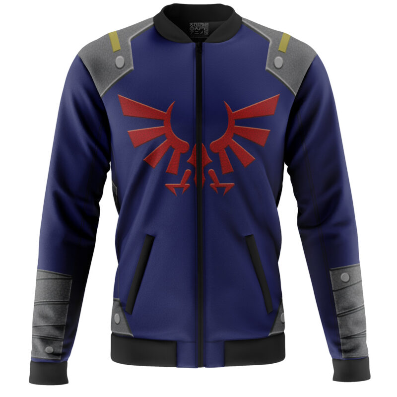 Zelda Shield Style The Legend of Zelda Casual Bomber Jacket