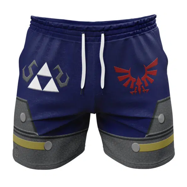 Zelda Shield Style Zelda Gym Shorts