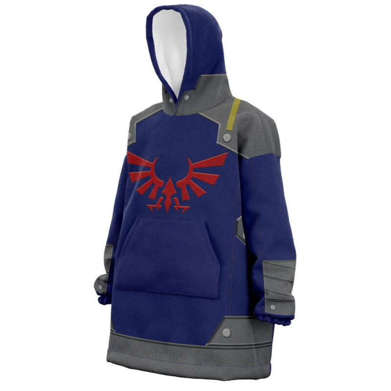 Zelda Shield Style The Legend of Zelda Snug Oversized Blanket Hoodie