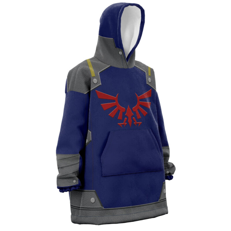 Zelda Shield Style Zelda Snug Oversized Blanket Hoodie - Image 2