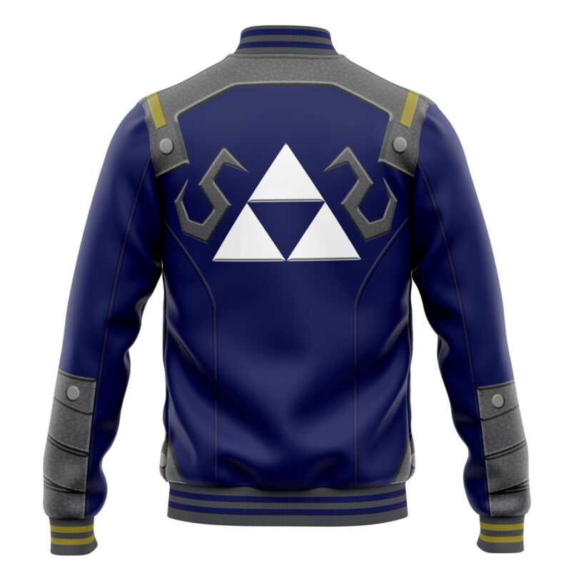 Zelda Shield Style Zelda Varsity Jacket - Image 4