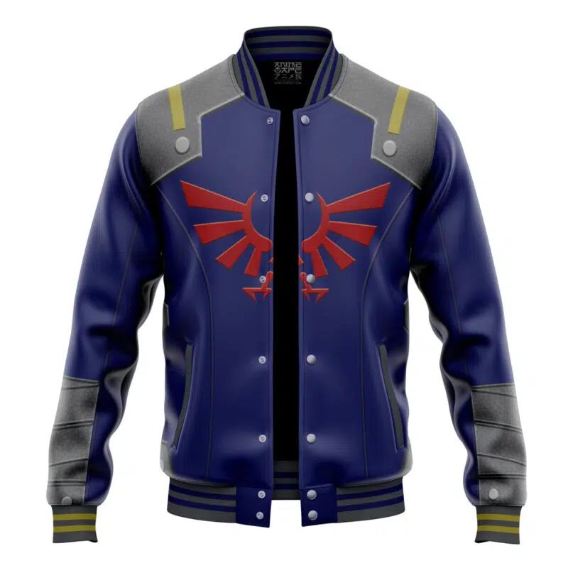 Zelda Shield Style The Legend of Zelda Varsity Jacket