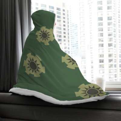 Zoro Wano Pattern One Piece Hooded Blanket