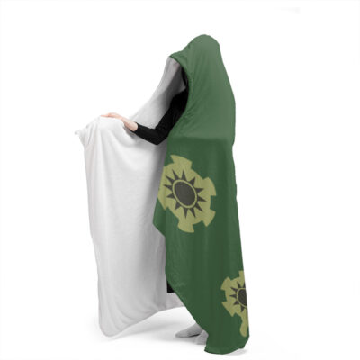 Zoro Wano Pattern One Piece Hooded Blanket