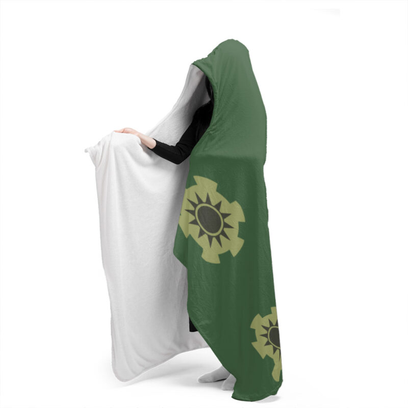 Zoro Wano Pattern One Piece Hooded Blanket