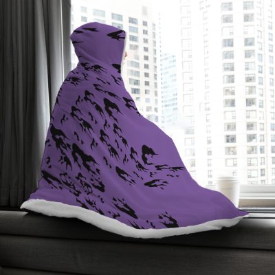 Curse Mark Naruto Hooded Blanket