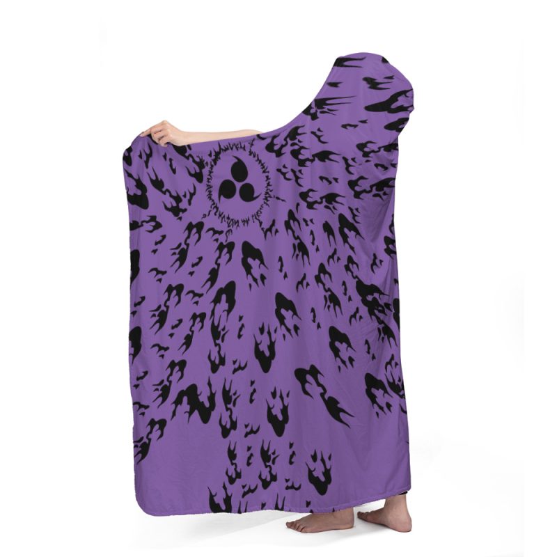 Curse Mark Naruto Hooded Blanket