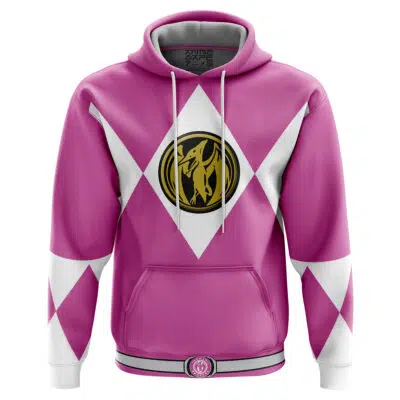 Pink Ranger Mighty Morphin Power Rangers Hoodie