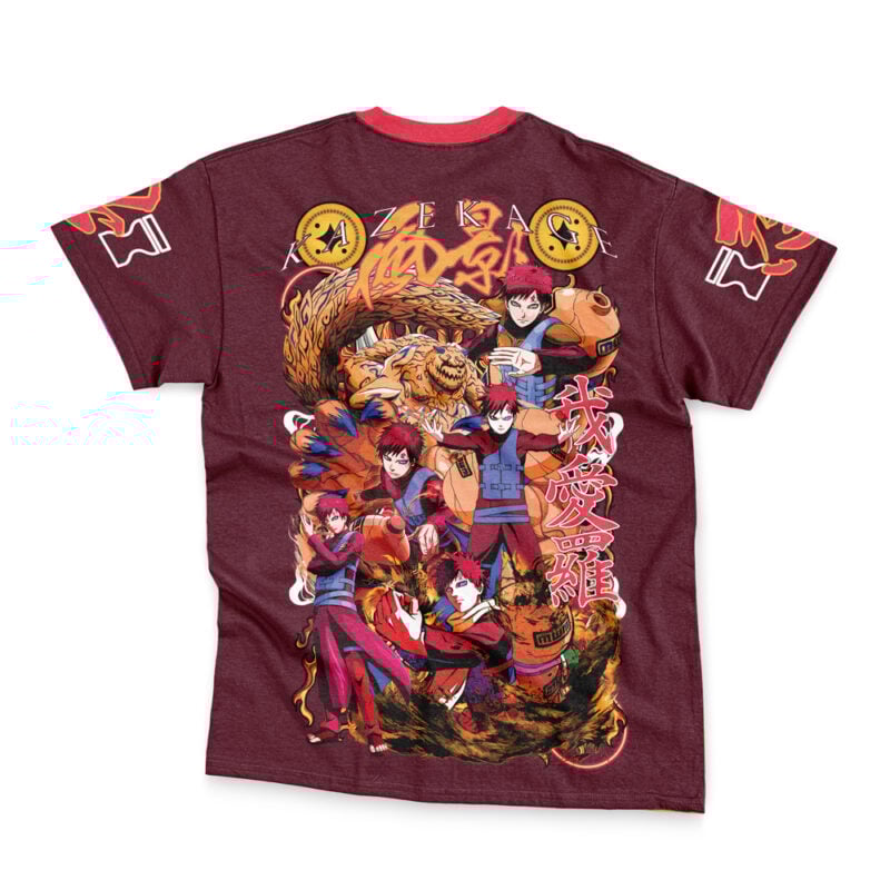 Gaara V2 Shippuden Streetwear T-Shirt - Image 2