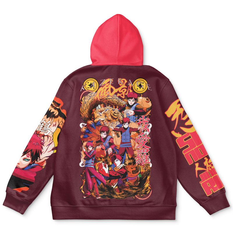 Gaara V2 Naruto Streetwear Hoodie
