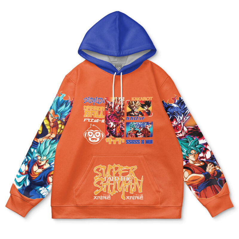 Son Goku V2 Dragon Ball Z Streetwear Hoodie - Image 2