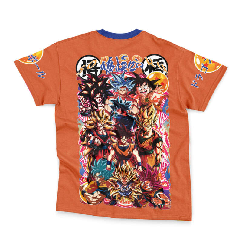 Son Goku V2 Dragon Ball Z Streetwear T-Shirt - Image 2