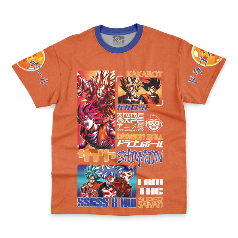 Son Goku V2 Dragon Ball Z Streetwear T-Shirt - Image 4