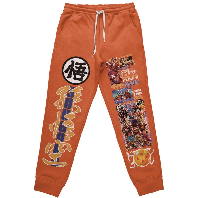 Son Goku V2 Dragon Ball Streetwear Sweatpants