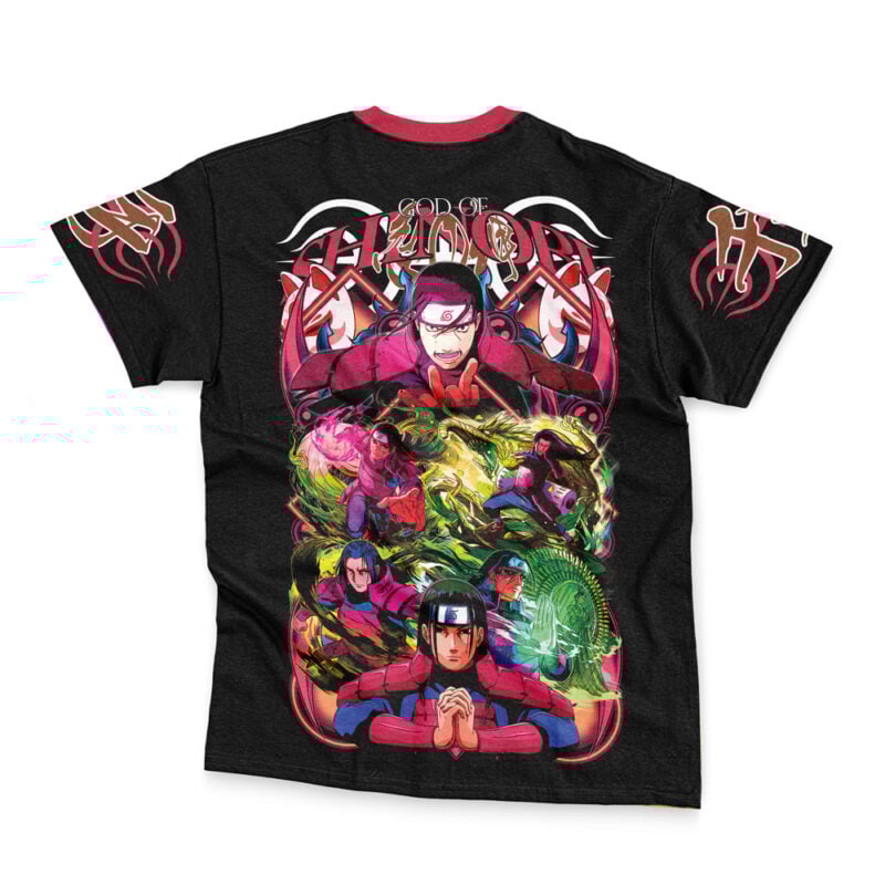Hashirama Senju V3 Shippuden Streetwear T-Shirt - Image 2
