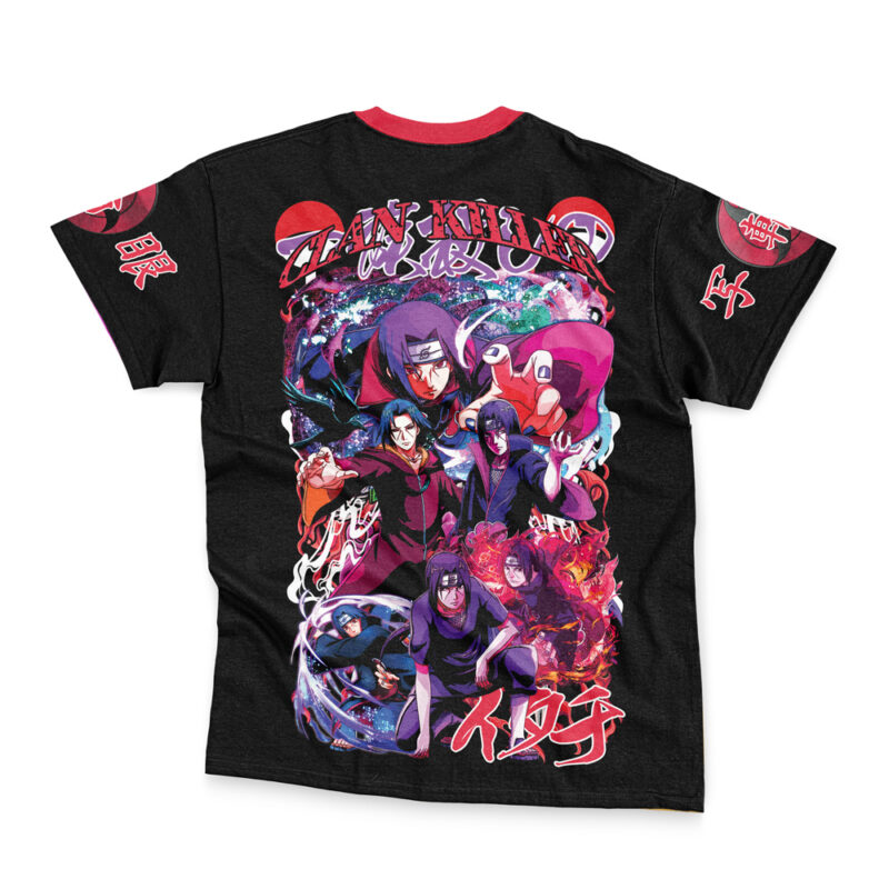 Uchiha Itachi V4 Shippuden Streetwear T-Shirt - Image 2