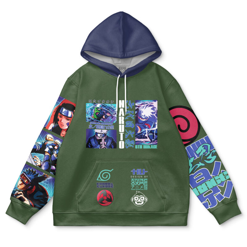 Hatake Kakashi V2 Shippuden Streetwear Hoodie - Image 2