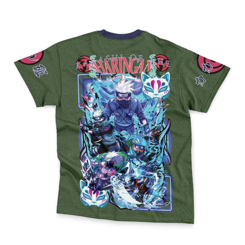 Hatake Kakashi V2 Shippuden Streetwear T-Shirt - Image 2