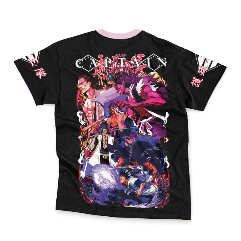 Zaraki Kenpachi V4 Bleach Streetwear T-Shirt - Image 2