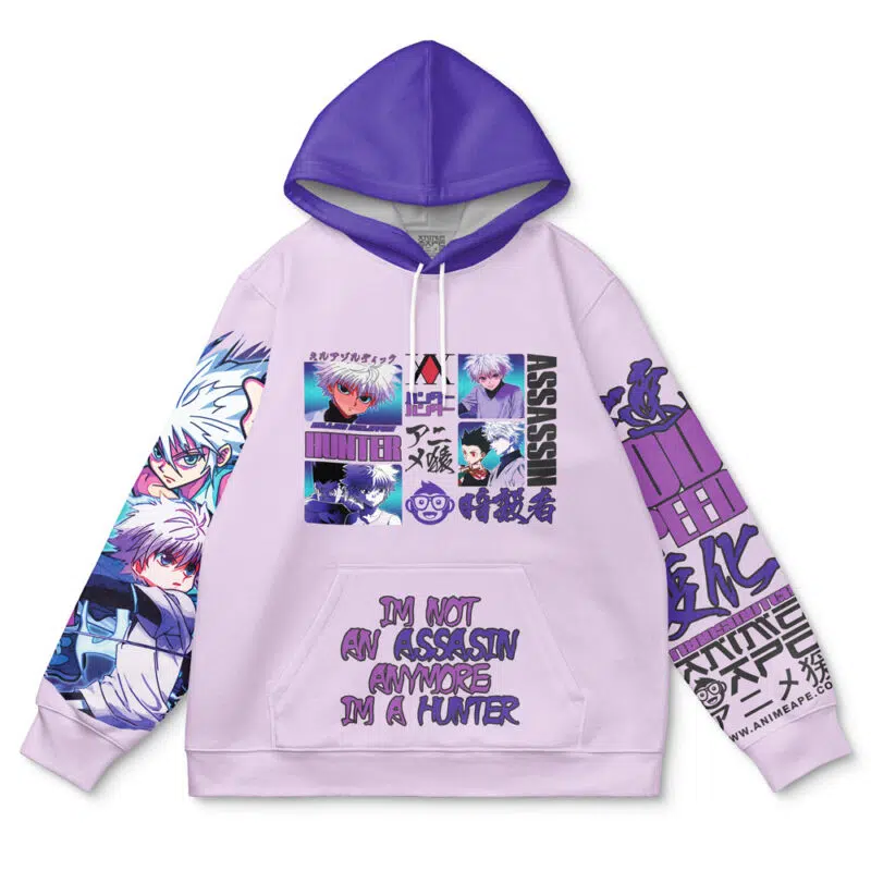 Killua Zoldyck V4 Hunter x Hunter Streetwear Hoodie - Image 2