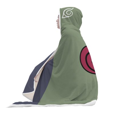Konoha Jonin Naruto Hooded Blanket