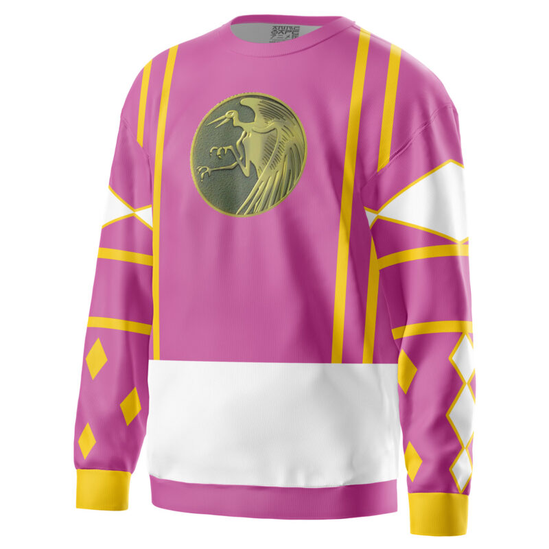 Pink Ranger Ninjetti  Rangers Sweatshirt - Image 3