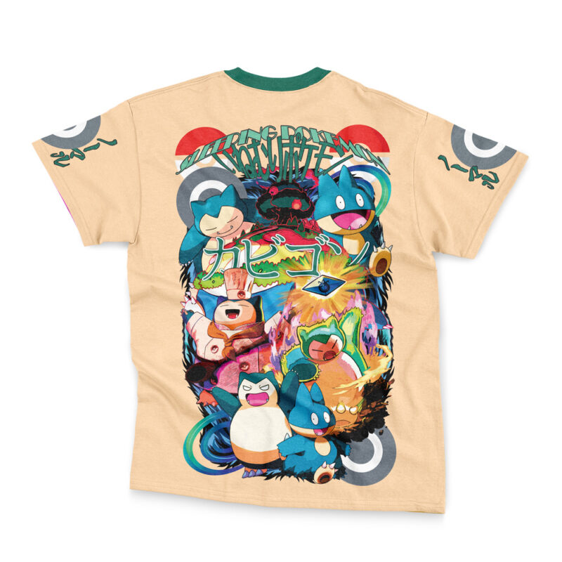 Snorlax V4 Pokemon Streetwear T-Shirt - Image 2