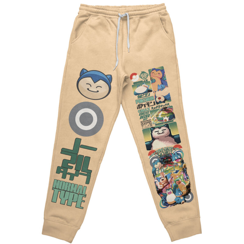 Snorlax V4 Pokemon Streetwear Sweatpants
