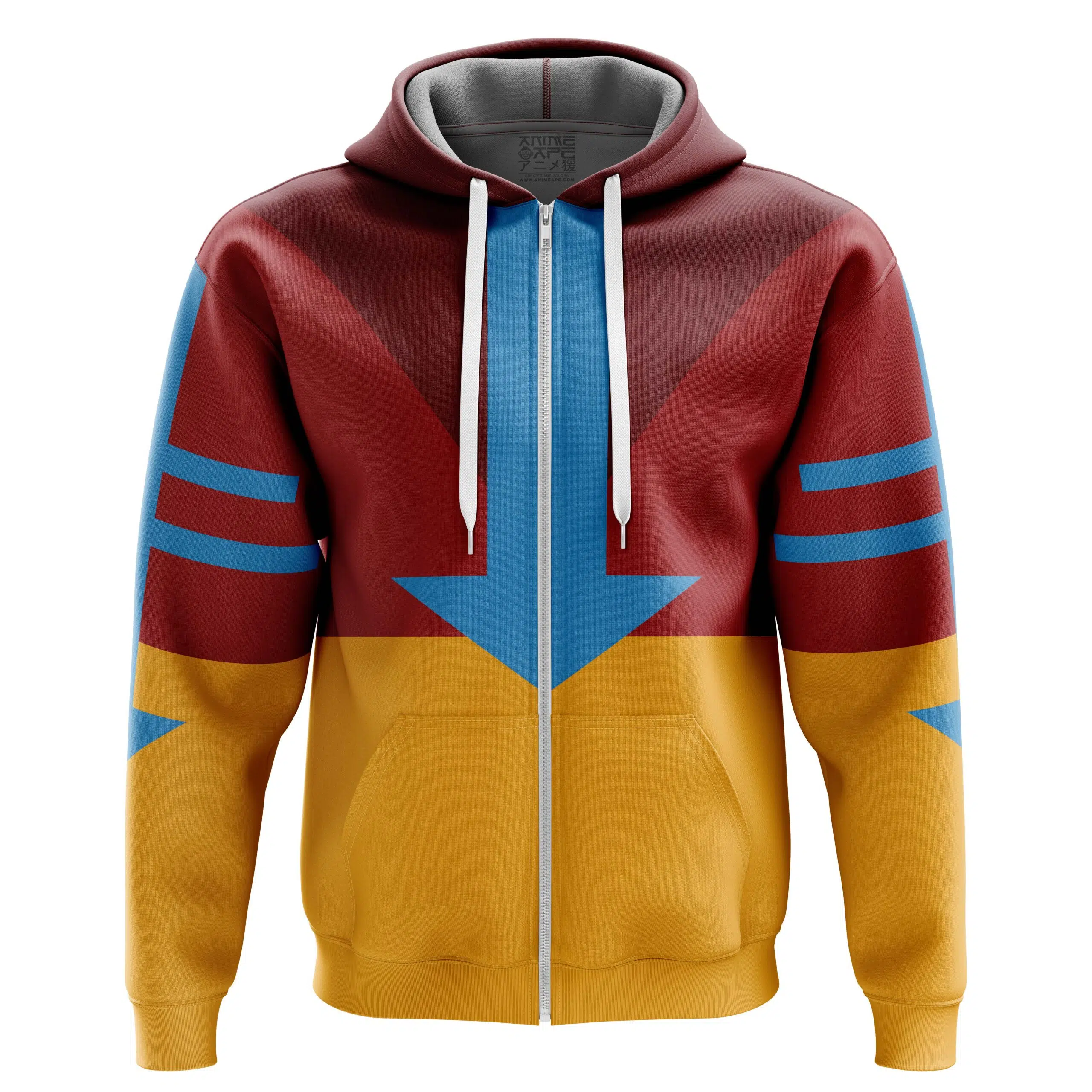 Airbenders Avatar The Last Airbender Zip Hoodie Jacket
