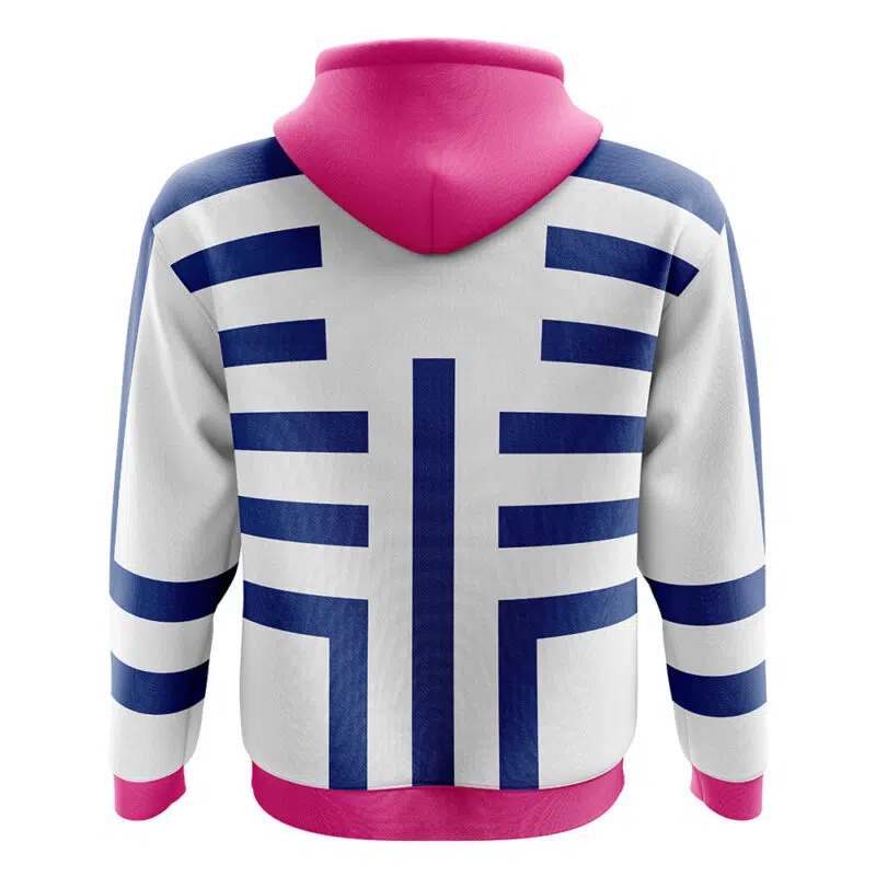 Akaza Demon Slayer Zip Hoodie Jacket - Image 2