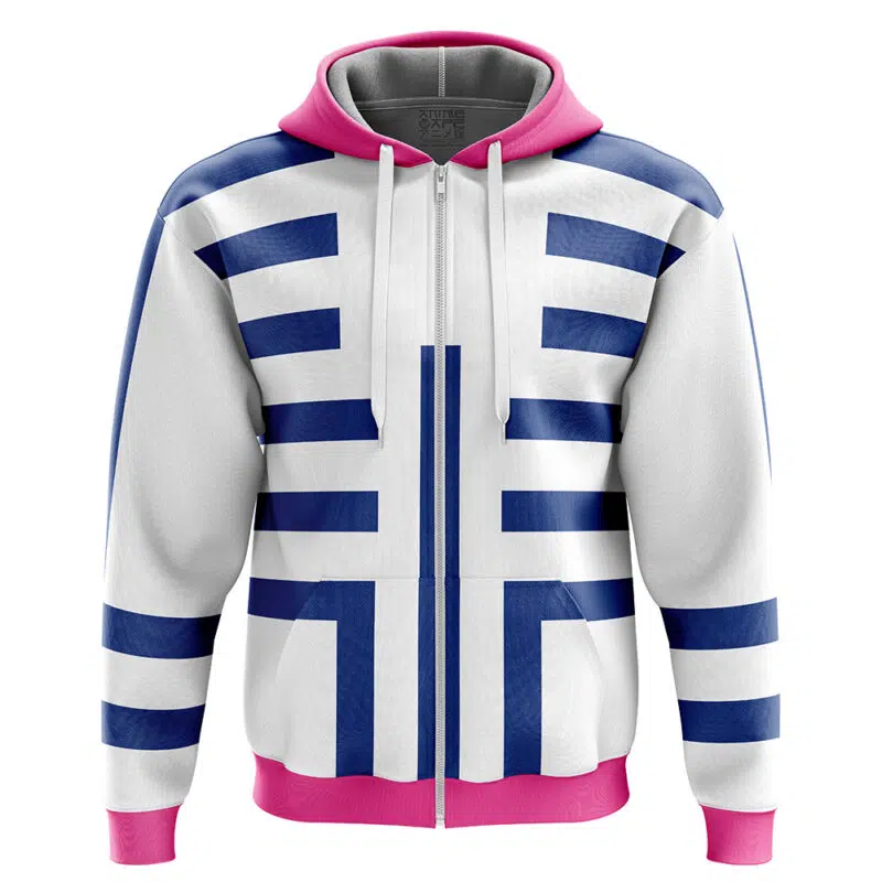 Akaza Demon Slayer Zip Hoodie Jacket