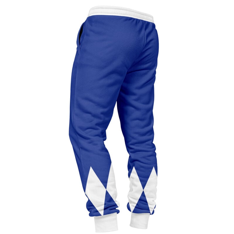 Blue Ranger Mighty Morphin Power Rangers Sweatpants - Image 2