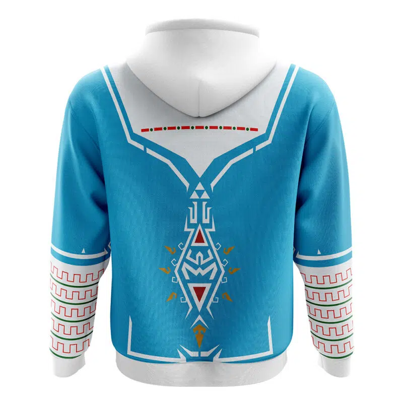 Breathe of the Wild Zelda Zip Hoodie Jacket - Image 2