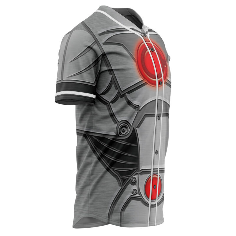Cyborg Cosplay DC Comics Baseball Jersey - Image 2