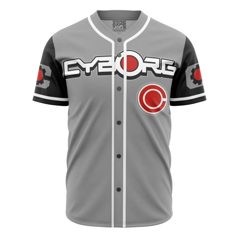 Cyborg DC Comics Baseball Jersey