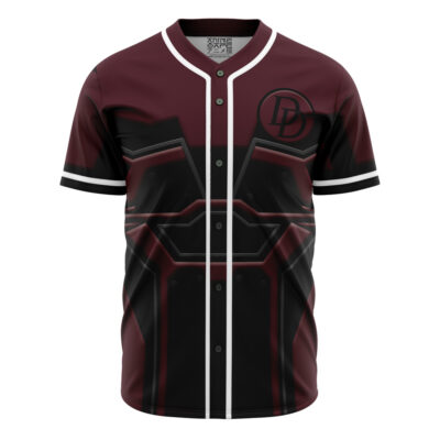 Daredevil Cosplay Marvel Baseball Jersey