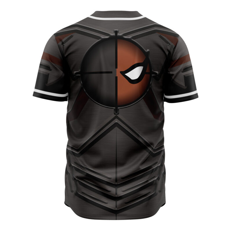 Deathstroke Cosplay DC Comics Baseball Jersey - Image 3