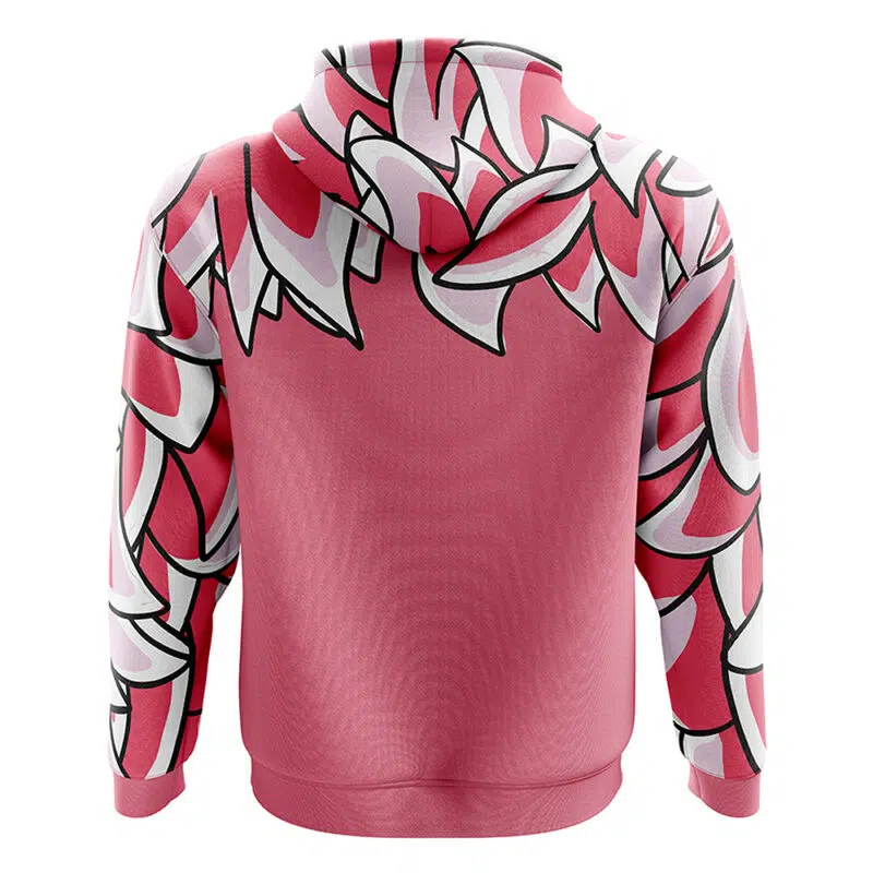 Doflamingo One Piece Zip Hoodie Jacket - Image 2