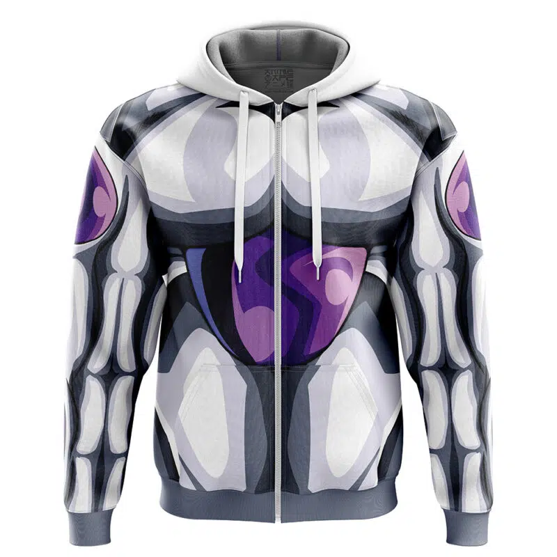 Frieza Dragon Ball Z Zip Hoodie Jacket