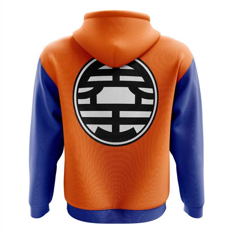 Goku Dragon Ball Z Zip Hoodie Jacket - Image 2