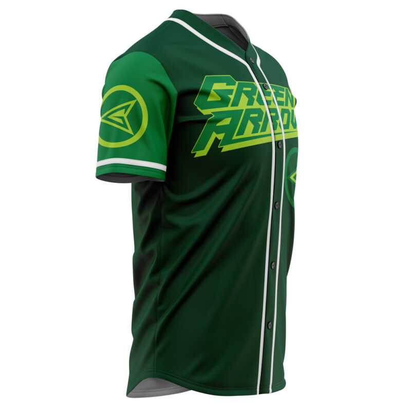 Green Arrow DC Comics Baseball Jersey - Image 2