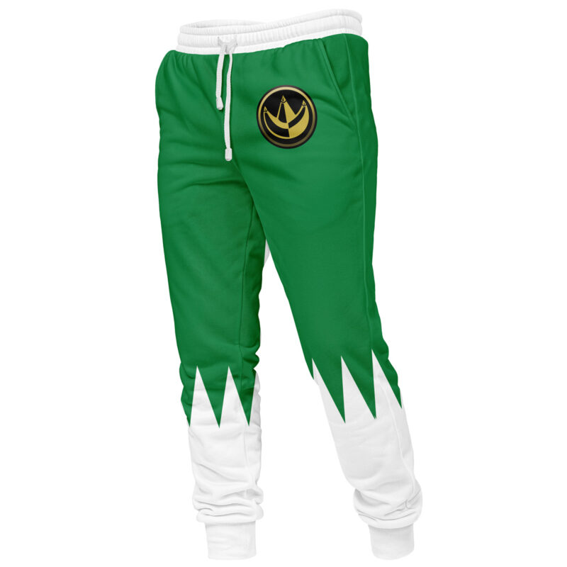 Green Ranger Mighty Morphin Power Rangers Sweatpants - Image 2