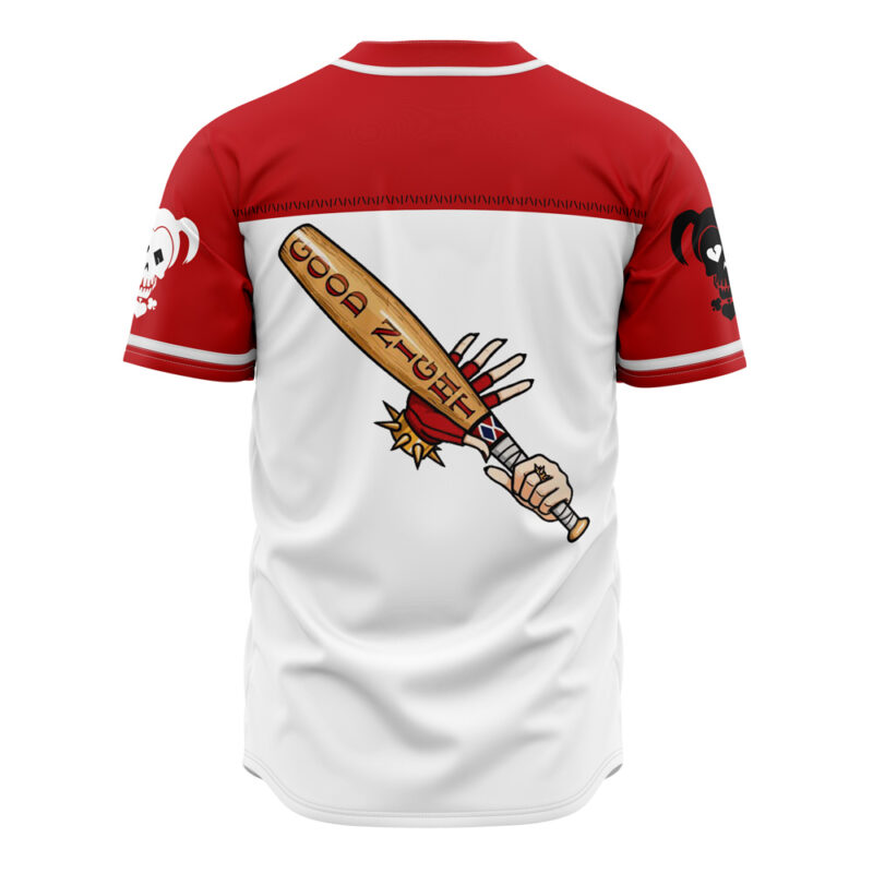 Harley Quinn Daddy's Lil Monster DC Comics Baseball Jersey - Image 3