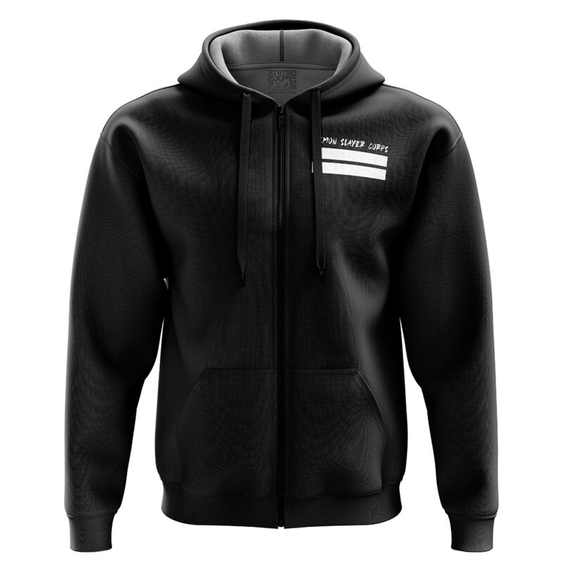 Hashira Uniform Demon Slayer Zip Hoodie Jacket