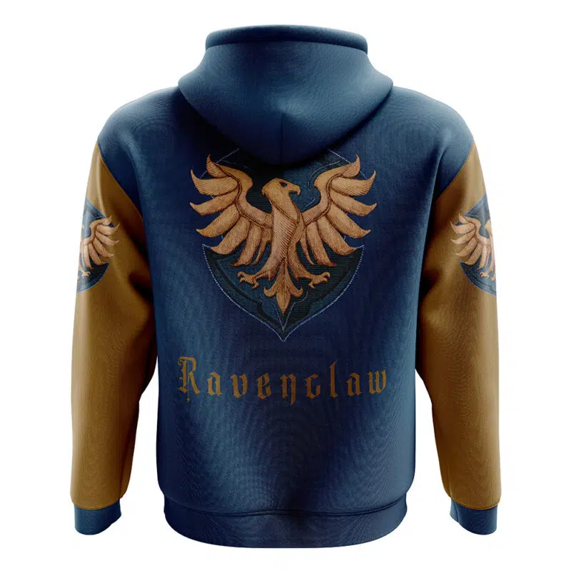 Hogwarts Legacy Ravenclaw Harry Potter Zip Hoodie Jacket - Image 2