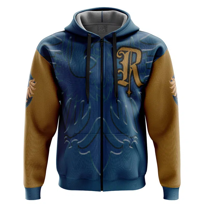 Hogwarts Legacy Ravenclaw Harry Potter Zip Hoodie Jacket