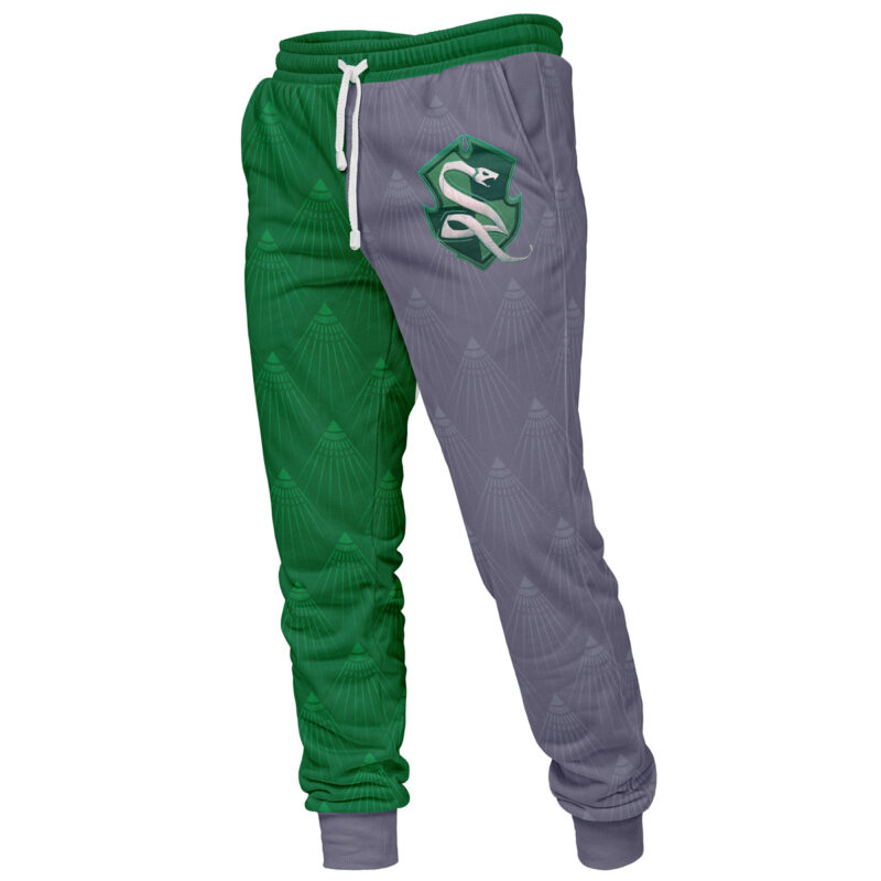 Hogwarts Legacy Slytherin Badge Harry Potter Sweatpants - Image 2